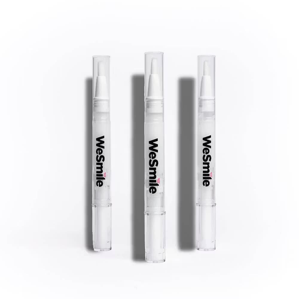 Drei WeSmile Bleaching-Stifte